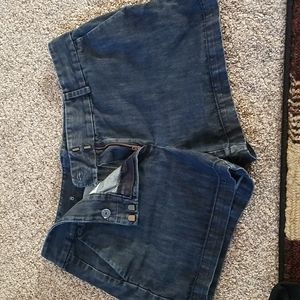 Women's Ann Taylor Loft jean shorts 8